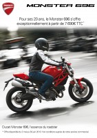Monster 696 en promo à 7690 € chez Desmo Rouen